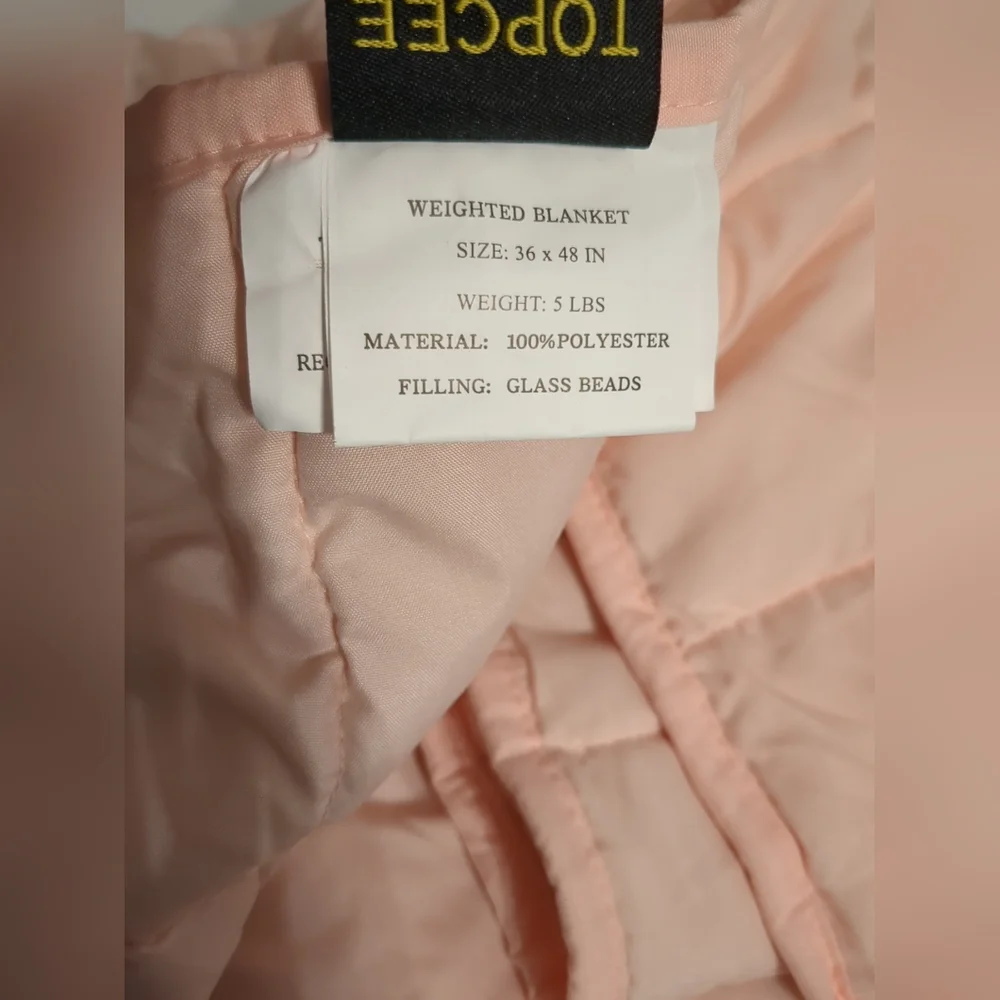 Topcee Weighted Blanket (5lbs 36”x48